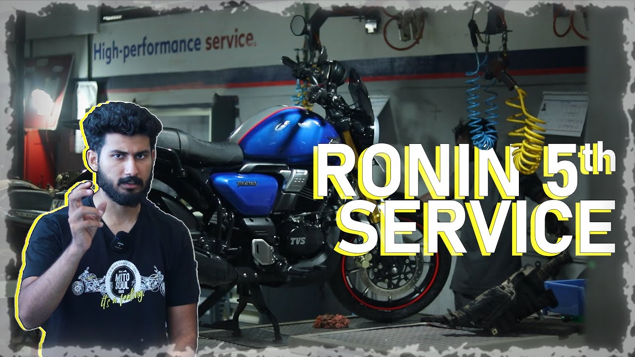 TVS RONIN 5th SERVICE | 24000Kms I COSTLY?