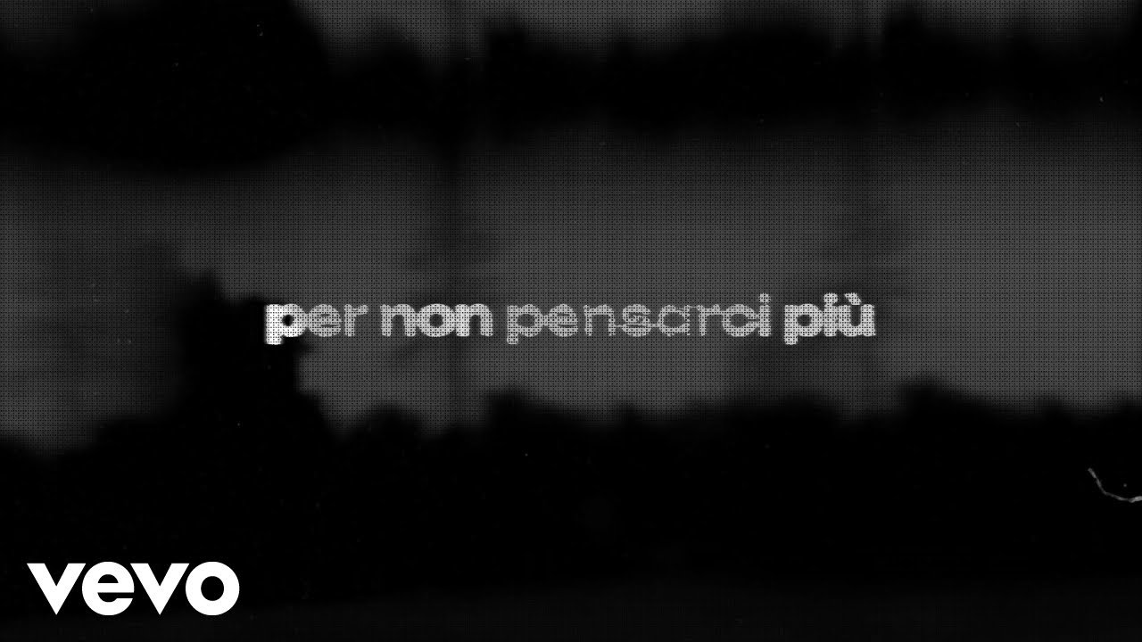 Motta - Per non pensarci pi&ugrave; (Lyric Video)