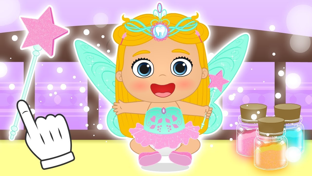 BEBE LILY 🧚‍♀️ Se transforma en el hada de los dientes 😁 Dibujos animados infantiles