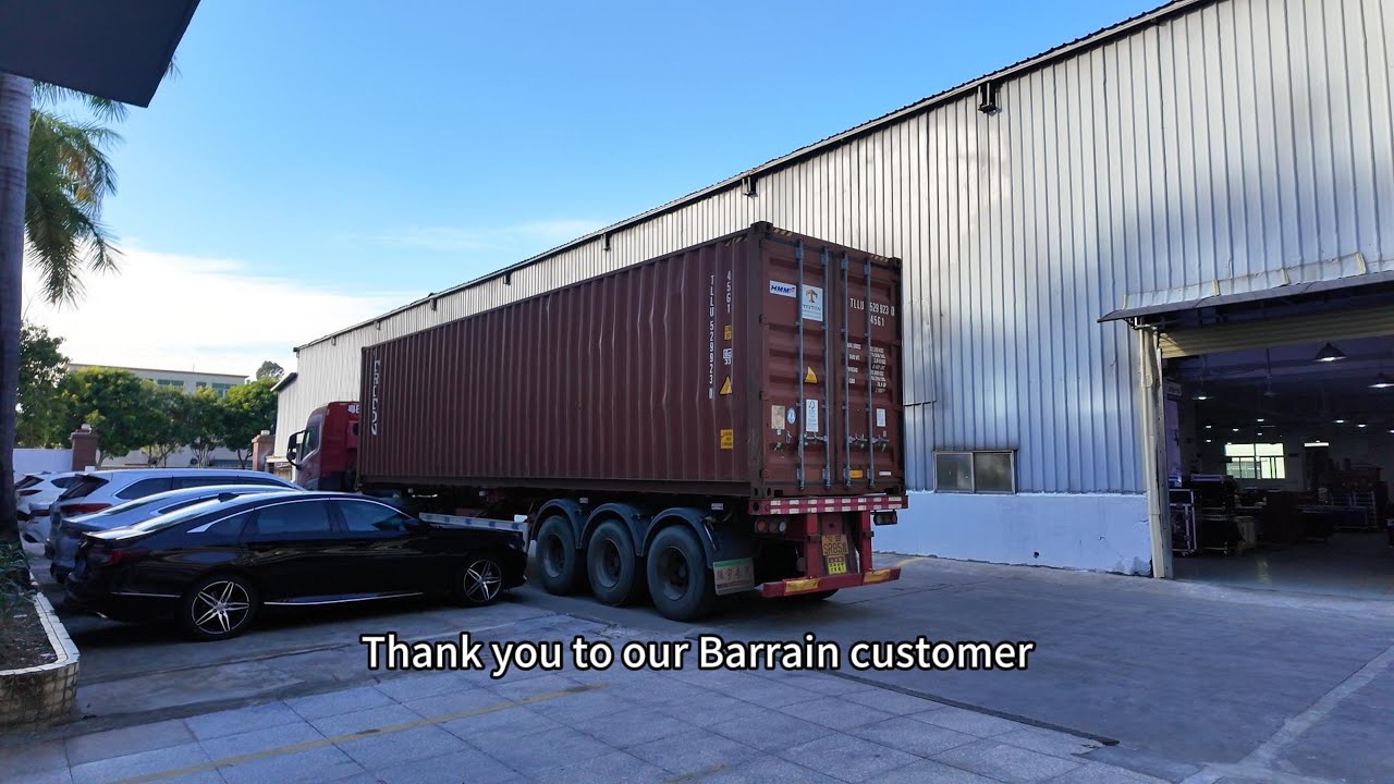 240PCS EA960R1 P5 Commercial LED Display Shipped to Bahrain | EagerLED LED Screen Factory