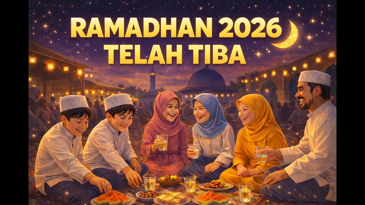 Bulan Penuh Cahaya | Muslim For Kids | Ramadhan 2026 Telah Tiba!