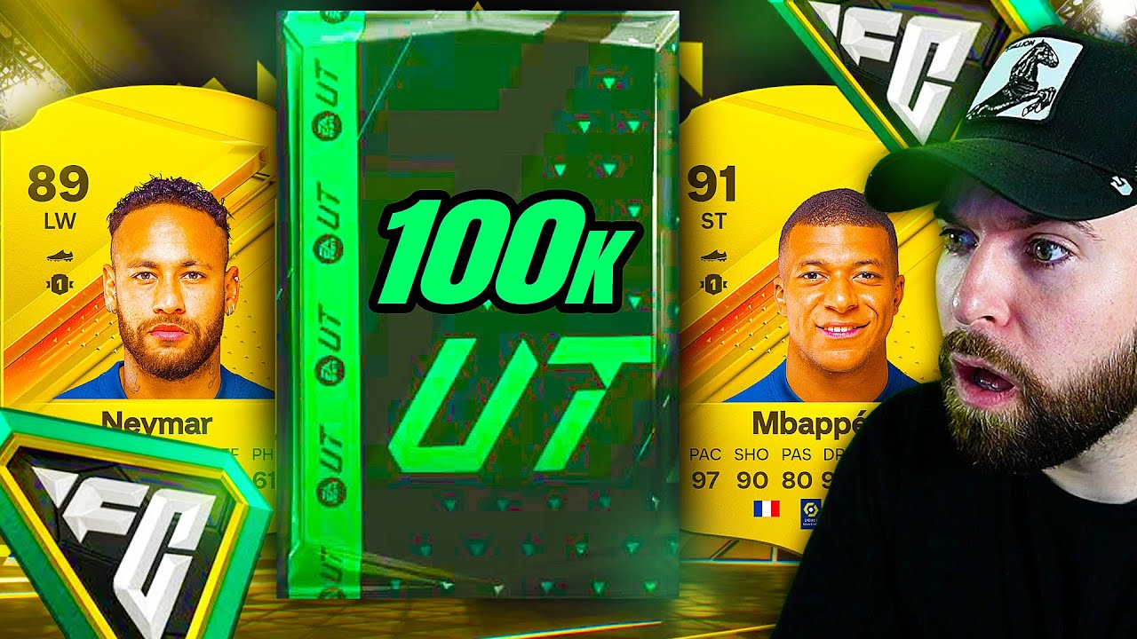 INSANE LUCK! 100k PACKS ON EAFC 24! 🚨