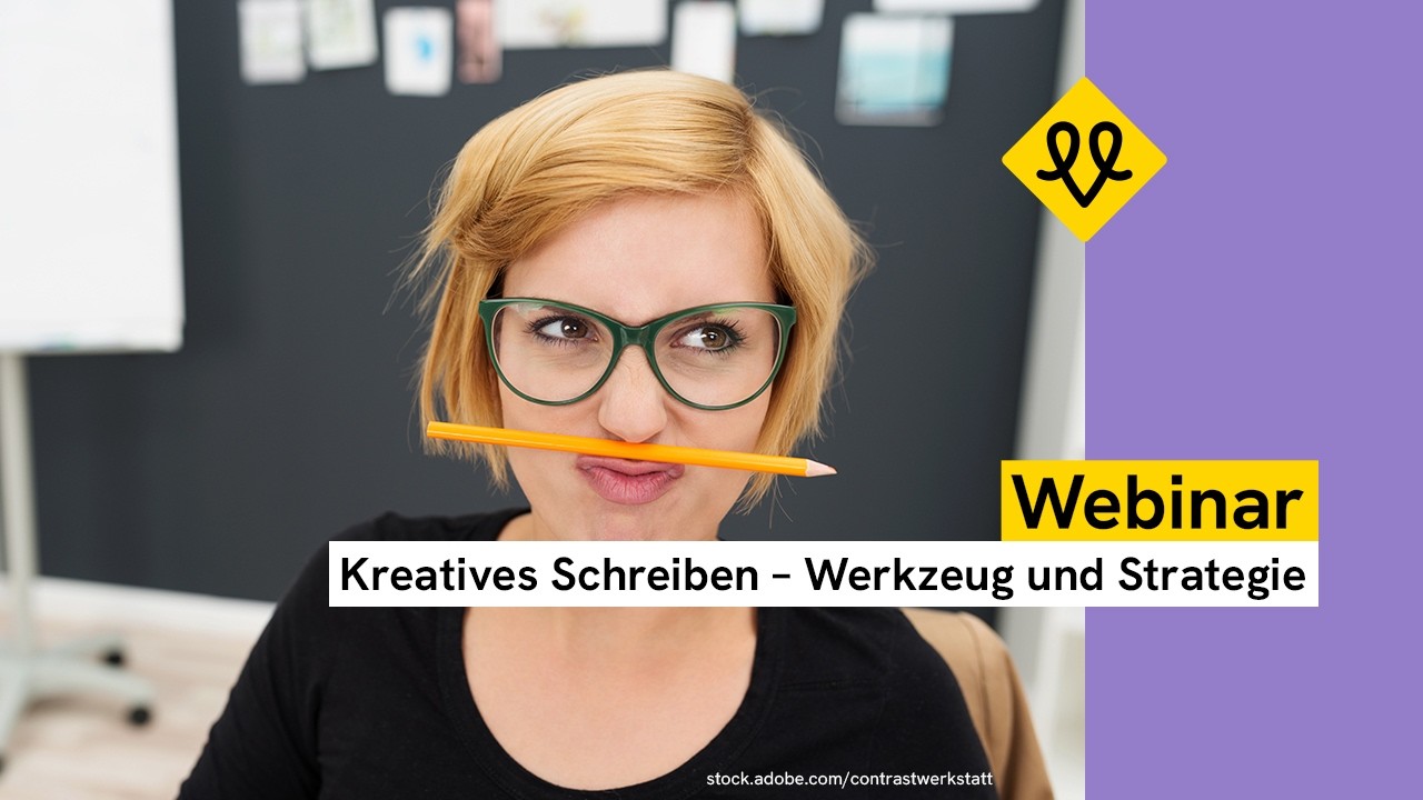 Webinar: Kreatives Schreiben – Werkzeug und Strategie