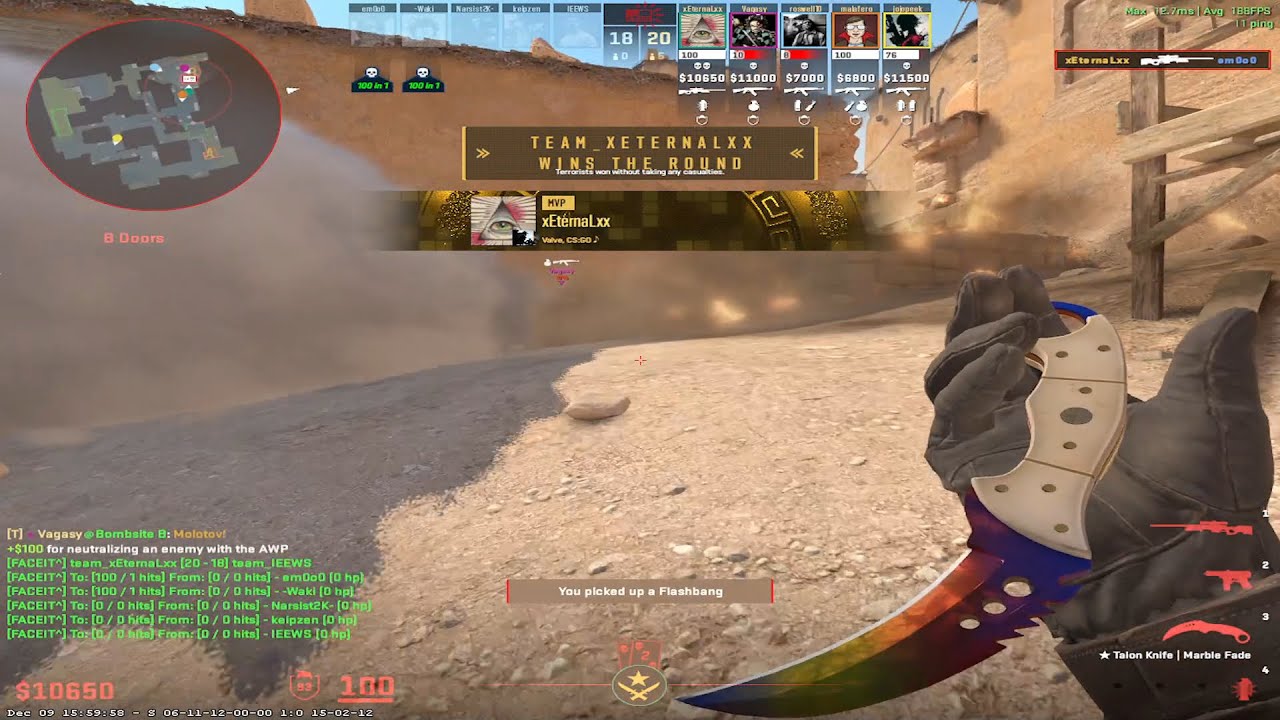 CS2 - Faceit 3400+ ELO - EF PRO HUB 59 KİLL - de_dust2