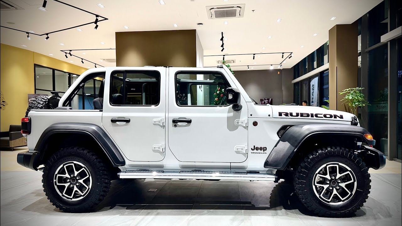 All-New JEEP WRANGLER RUBICON (Bright White) - Best Off-Road SUV
