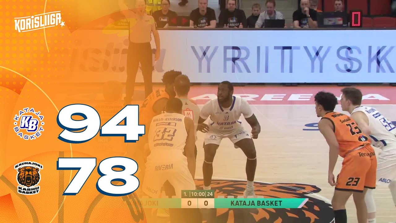Kauhajoki vs. Kataja Basket - Game Highlights