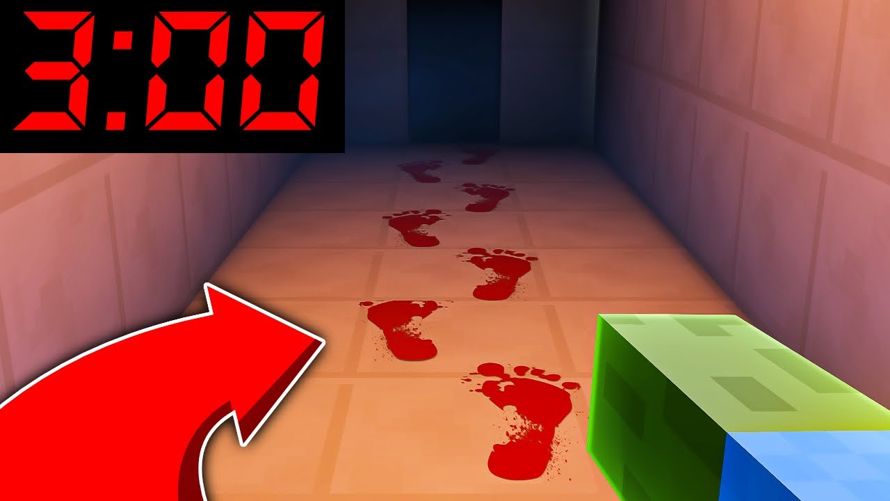 QUI S'EST INTRODUIT DANS MA MAISON MINECRAFT À 3H00 DU MATIN ?! UN NOUVEAU MONSTRE ?
