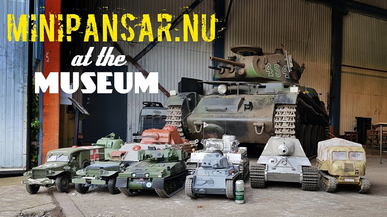 Minipansar at Hässleholms Museum 2021