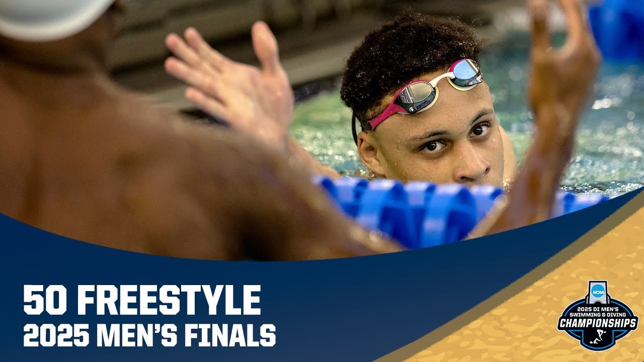 Men's 50 freestyle | 2025 NCAA swimming championships