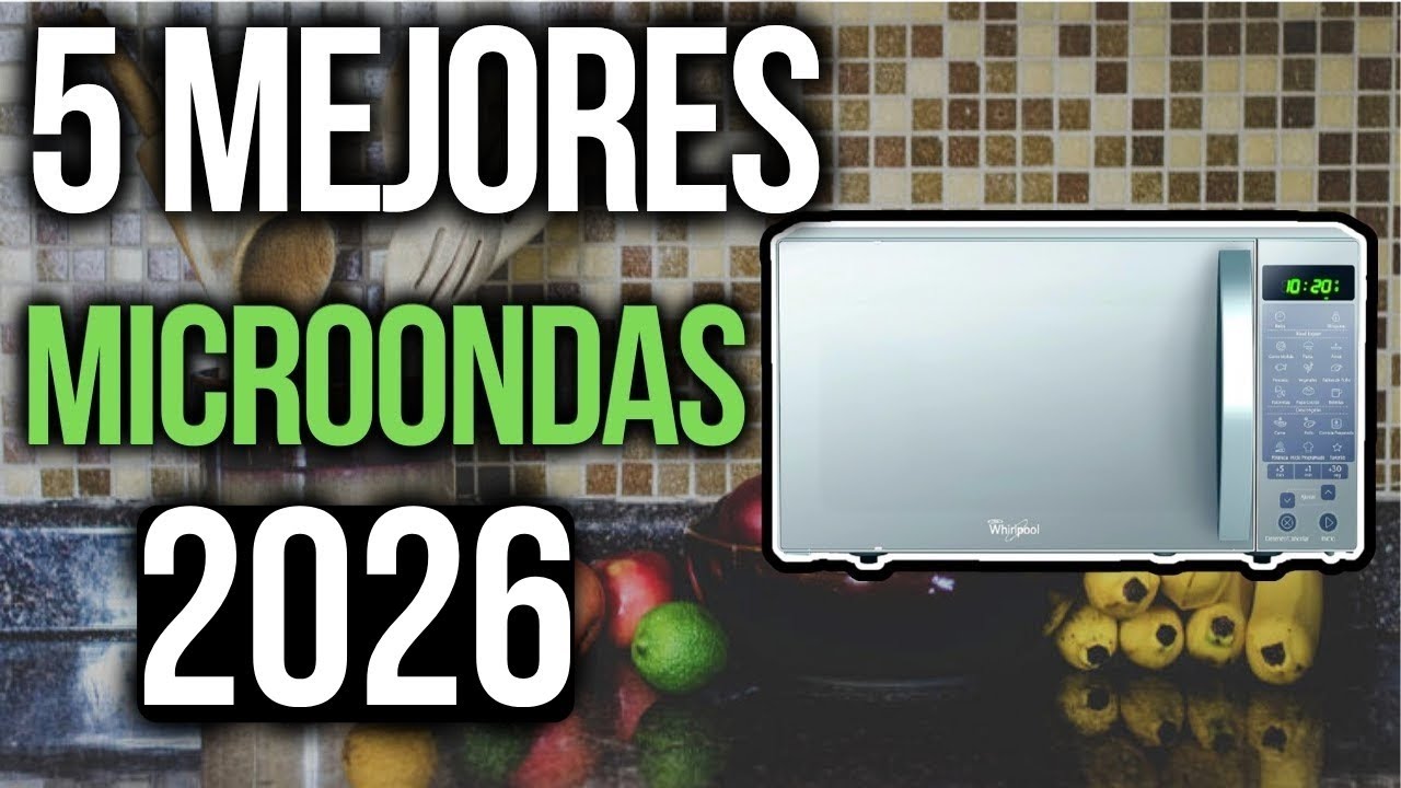 Los 5 mejores microondas calidad precio [2026]