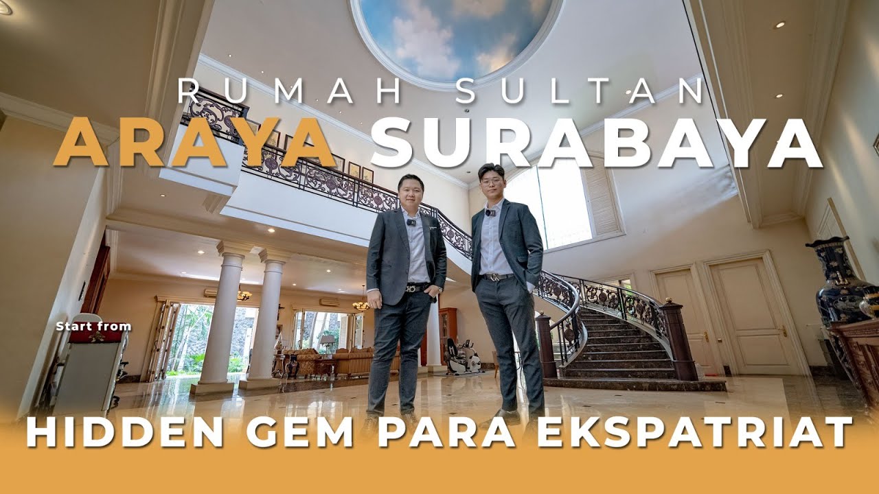 BAK ISTANA! RUMAH CRAZY RICH, HUNIAN KLASIK ARTISTIK 1500M2, MEWAH & MEGAH!