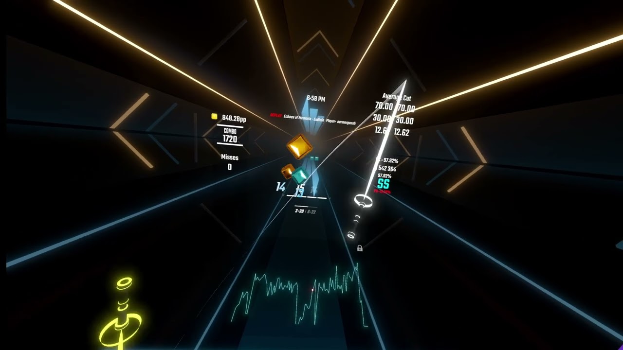 [Beat Saber] Oermergeesh || Echoes of Memoria - 97.70% 801pp SS