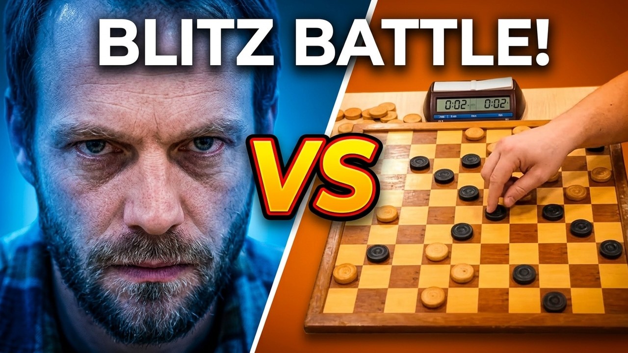 Grandmaster Martin Dolfing vs Wouter Sosef | 5-Minute Blitz Match