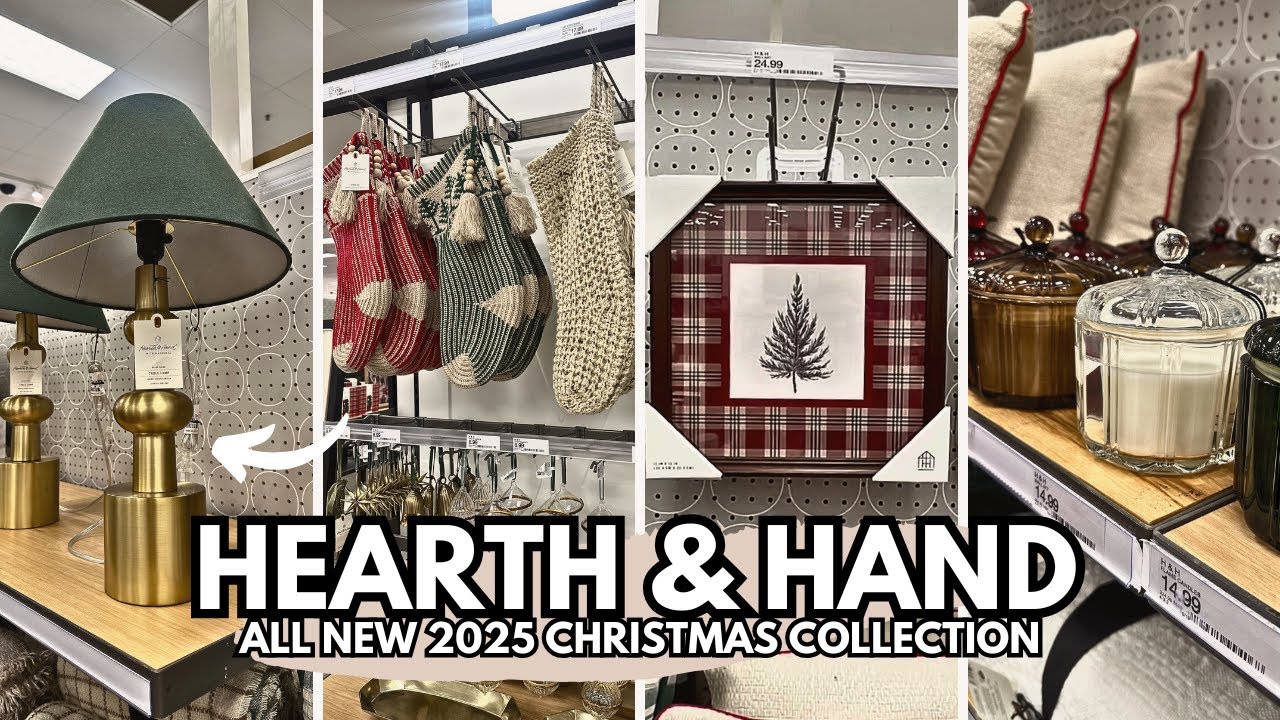 NEW! 2025 TARGET HEARTH & HAND CHRISTMAS | Target Shop With Me