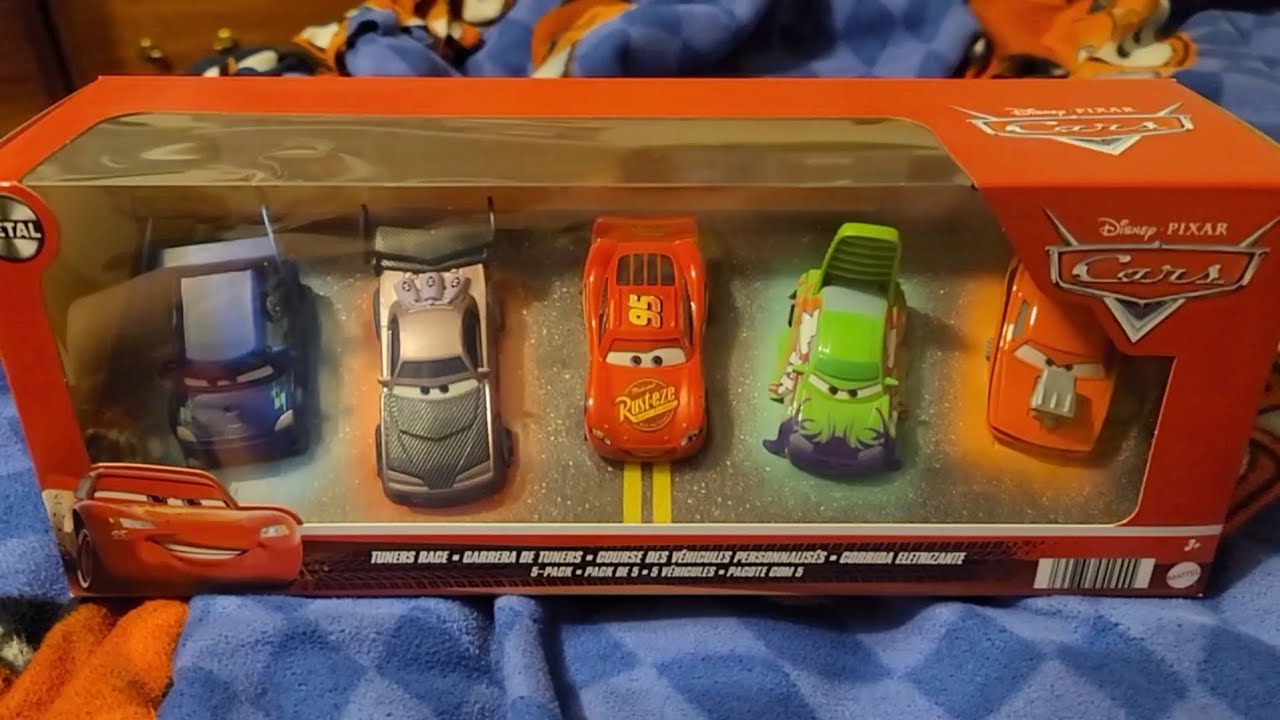 Disney Pixar Cars Mattel - Tuners Race 5-pack review