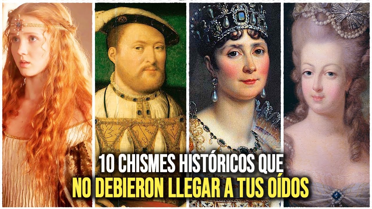 10 chismes históricos que la historia intentó ocultar