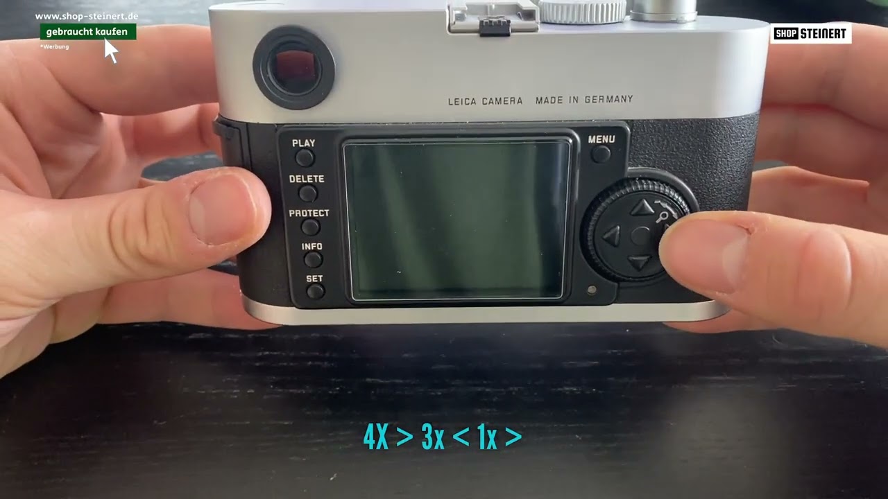 Leica M8 Ausl&ouml;sungen Shutter count number exposures auslesen deutsch