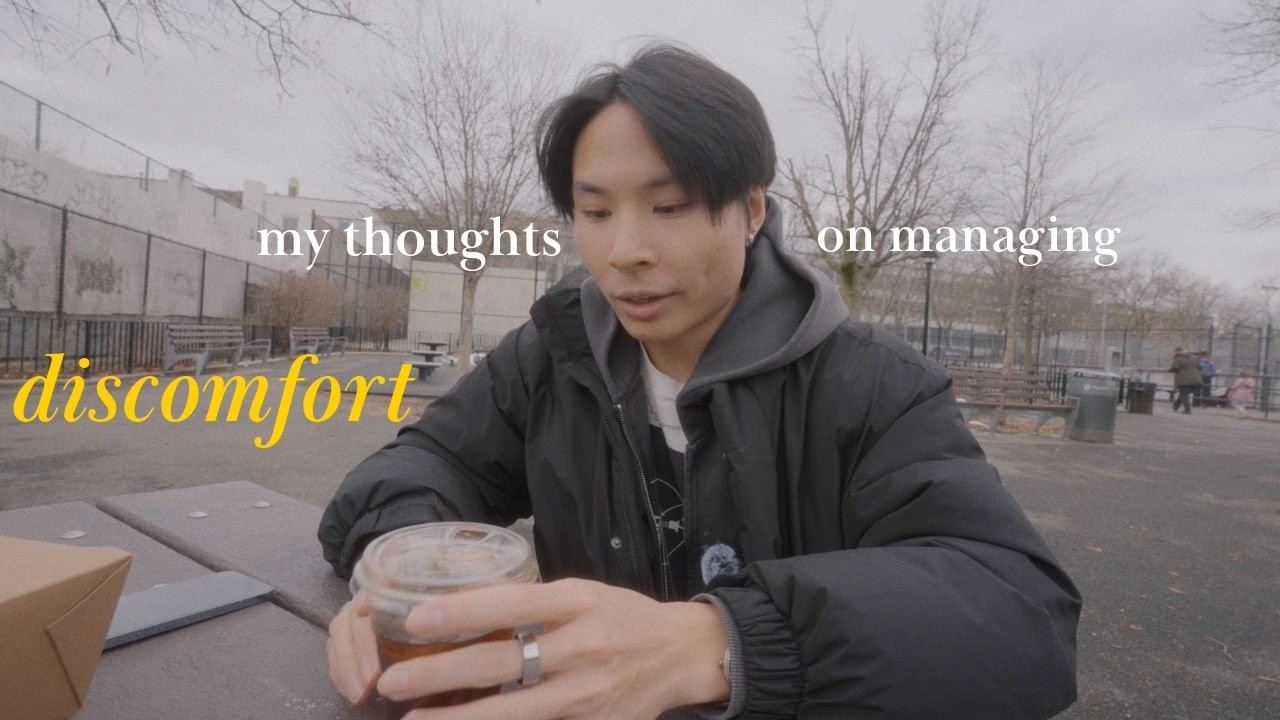 why i think managing discomfort is the most important skill | its kinda vloggy