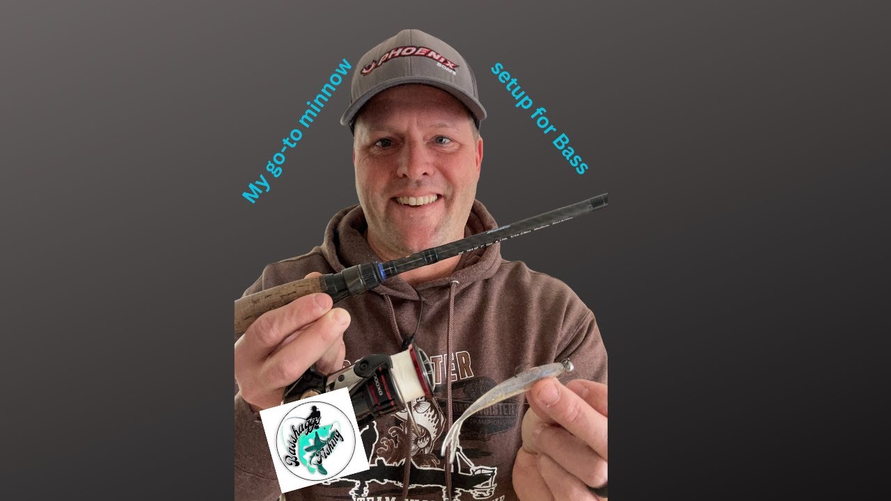 My go-to minnow setup for catching Smallmouth and Largemouth Bass