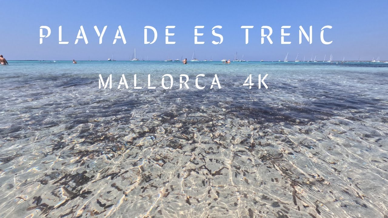 Playa de Es Trenc [Mallorca , Island , Walking Tour 4K] 🏝️🌞