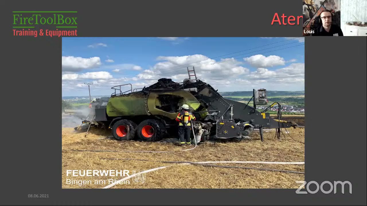 Szenario Vegetationsbrand: Ausrüstung, Technik und Taktik