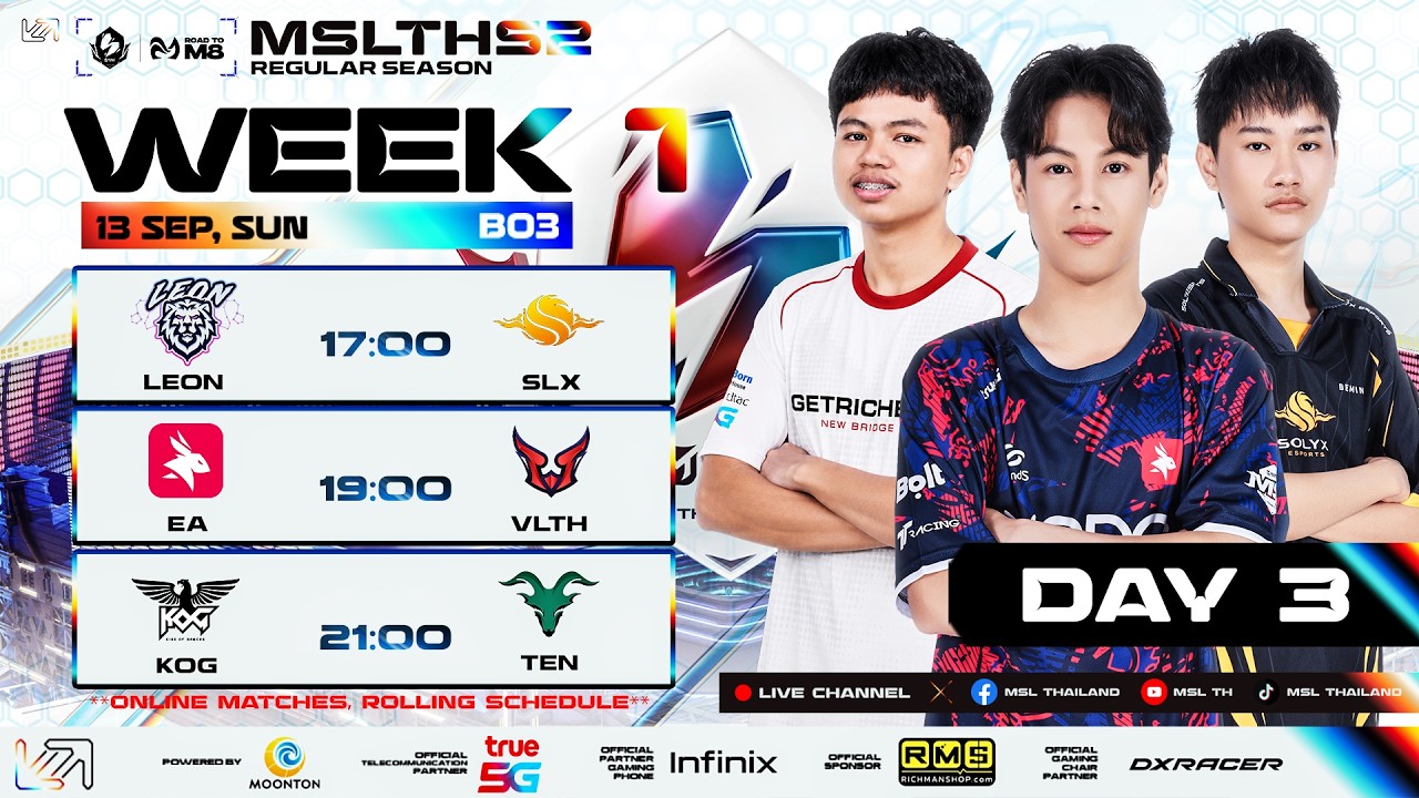 [EN] 🔴MSL TH S2 W1 D3 | 👀 WHO&rsquo;S ENDING WEEK 1 ON TOP?