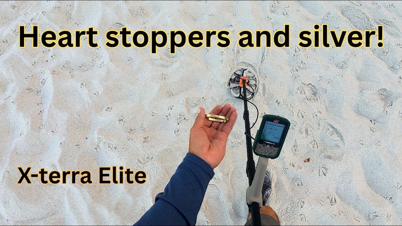 Beach metal detecting | Heartstoppers and silver!