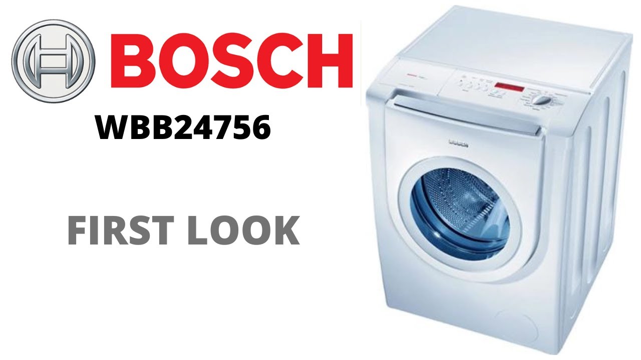 Bosch Logixx 10 New Dimension WBB24756 Washing Machine - First Look