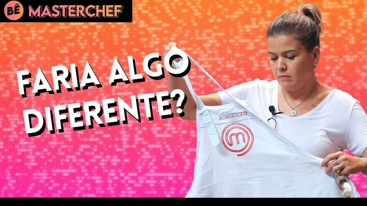 GENESCA REVELA ARREPENDIMENTO NO MASTERCHEF