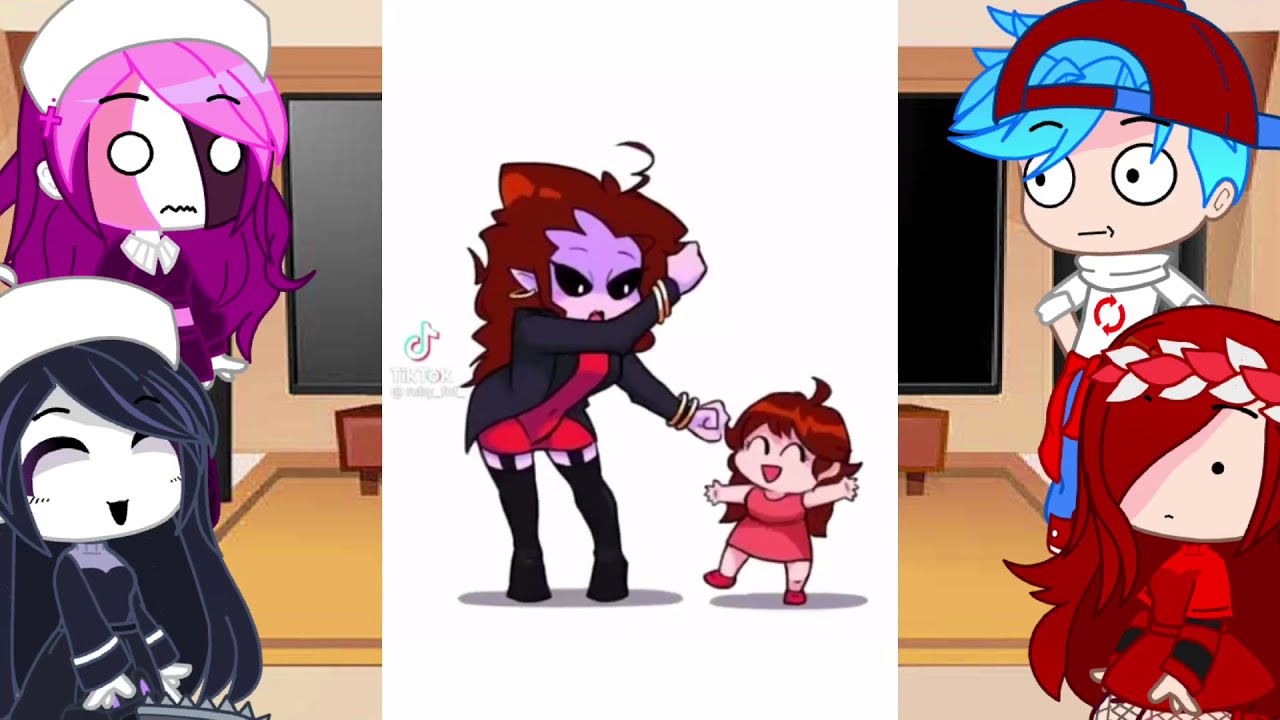 FNF reacciona a sus memes y algunos TikToks / Capitulo 1 || PaulinaFail