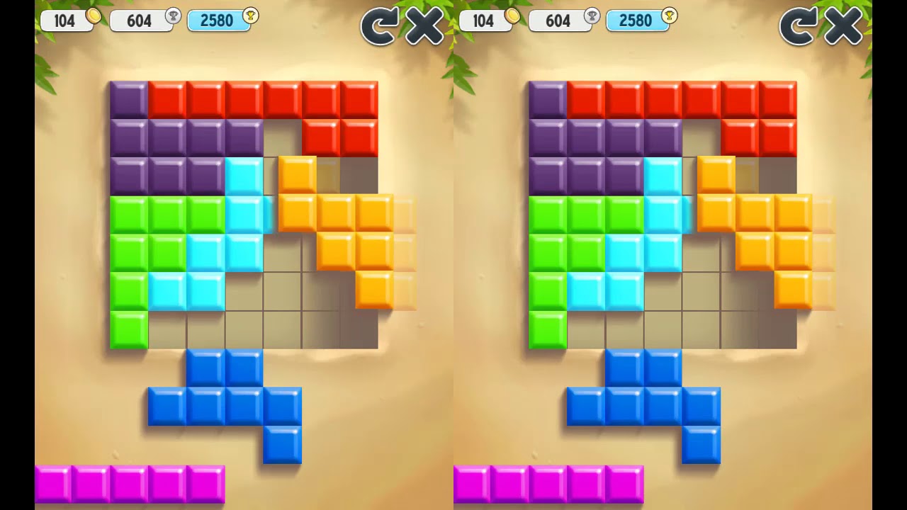 Talking Angela BABY: Tiny puzzles level 70 Part 1 / Block Puzzle King