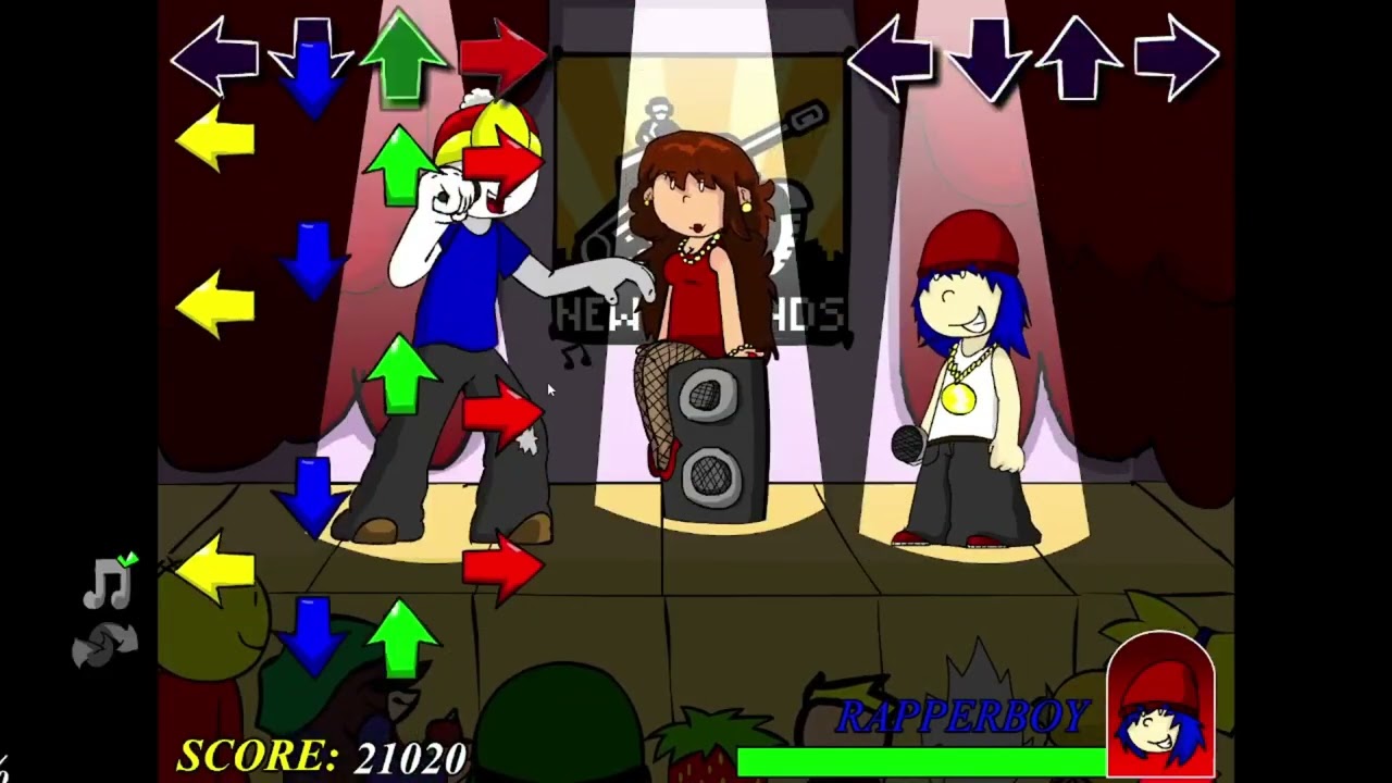 rapper rhythm gameplay (all levels)