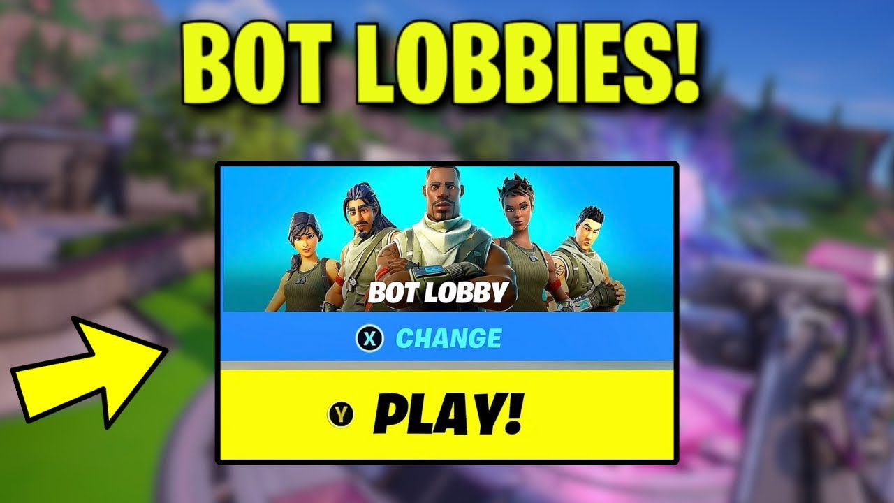C&oacute;mo conseguir salas de bots en Fortnite, Cap&iacute;tulo 7, Temporada 1 (Tutorial f&aacute;cil para el m&eacute;todo ...