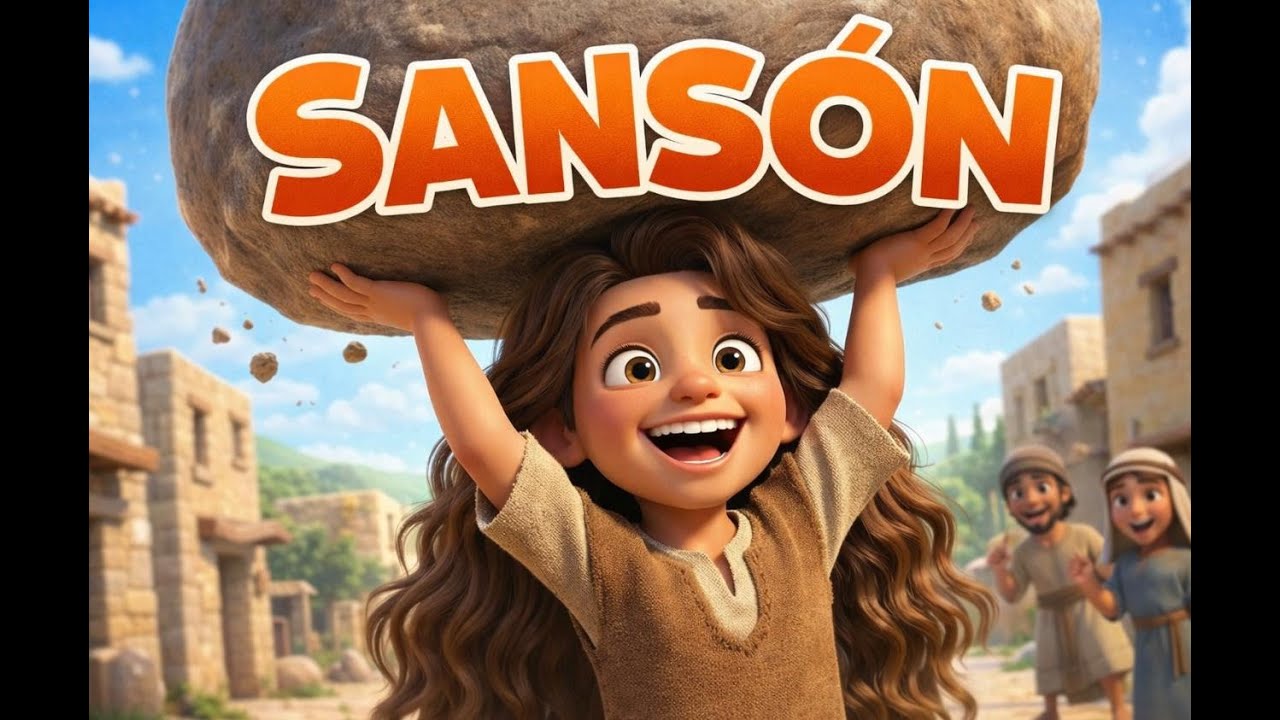 CANCIÓN SANSÓN Y SU FUERZA | CUENTOS SAGRADOS