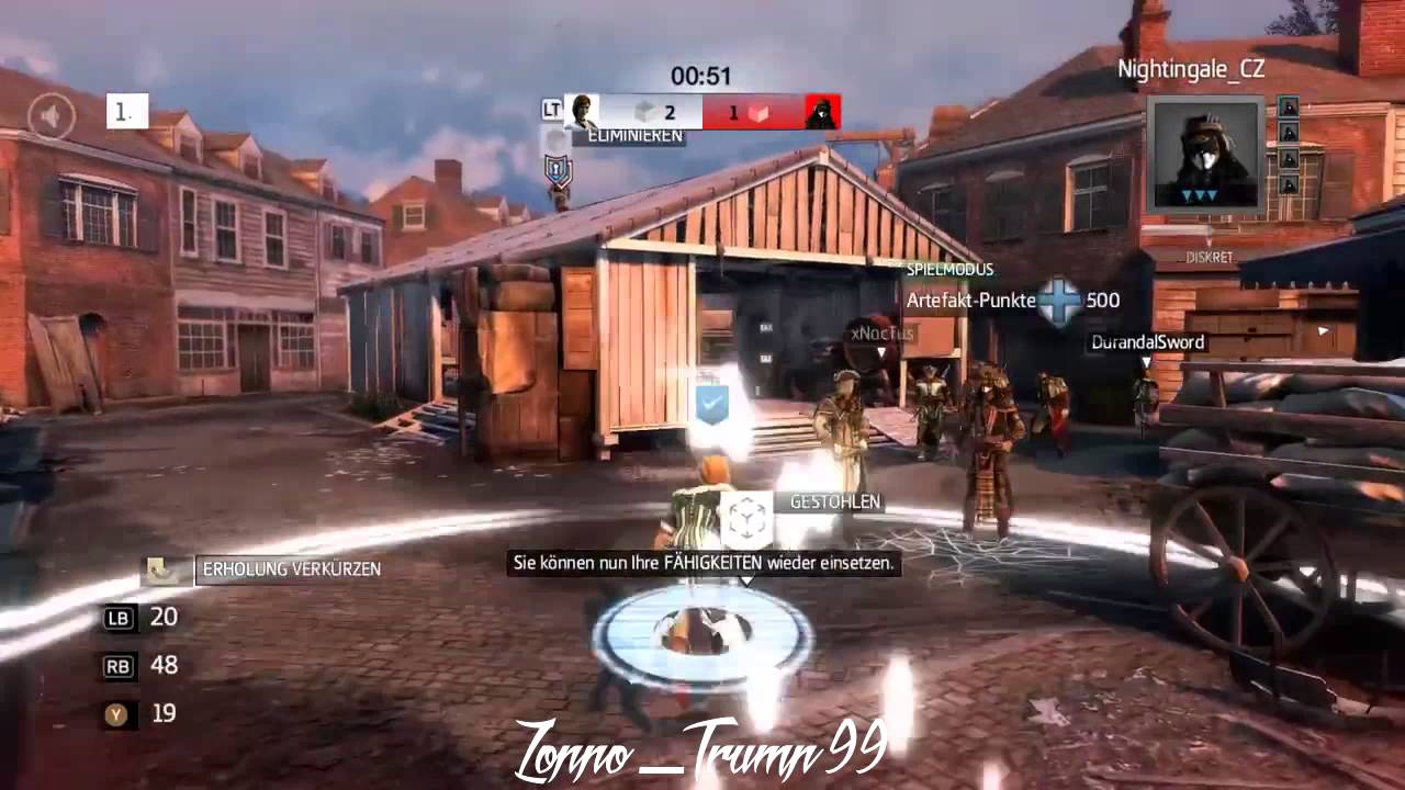 AC3 AA: Running Gameplay #2 - Scrim Highlights (Dual POV with Zoppo_Trump99)
