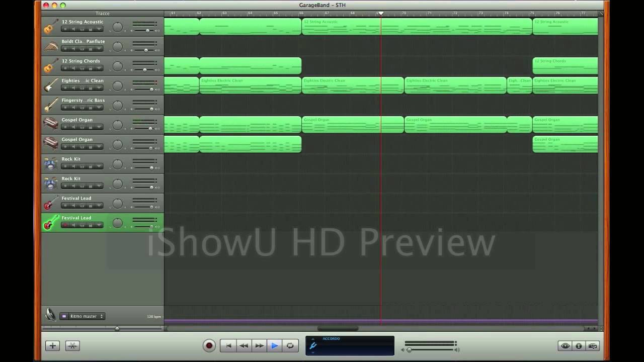 Stairway to Heaven - Led Zeppelin (full song) made with Garageband '08