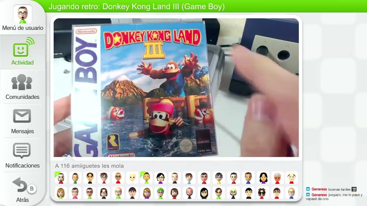 Jugando a Donkey Kong Land III en Game Boy Player (Fases 1-1 a 2-4)