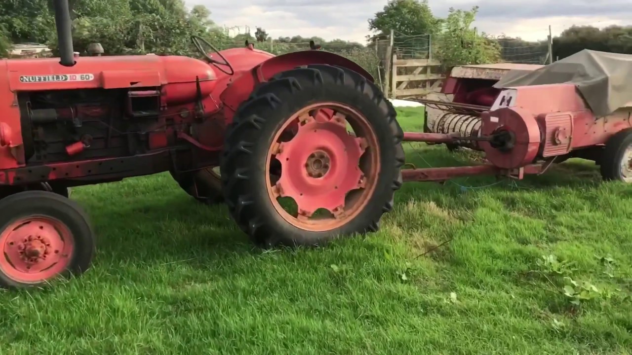 Nuffield tractors given a run up...
