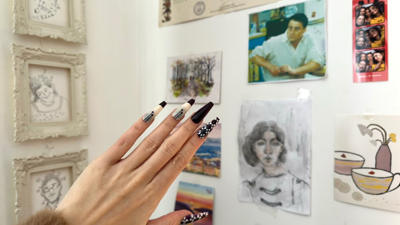 ASMR around my room, postcard collection, sounds for good sleep 