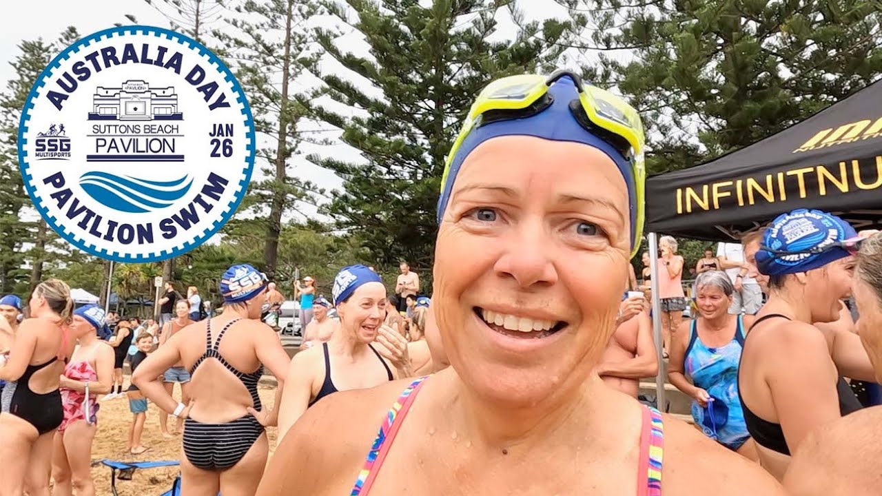Open Water Swim 2km at Suttons Beach Australia Day