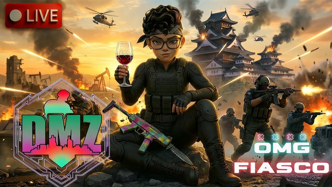 🔴DMZ LIVE | Hacks hurt, Fiasco Heals, DMZ does what DMZ do🍷🤠🔪🎯