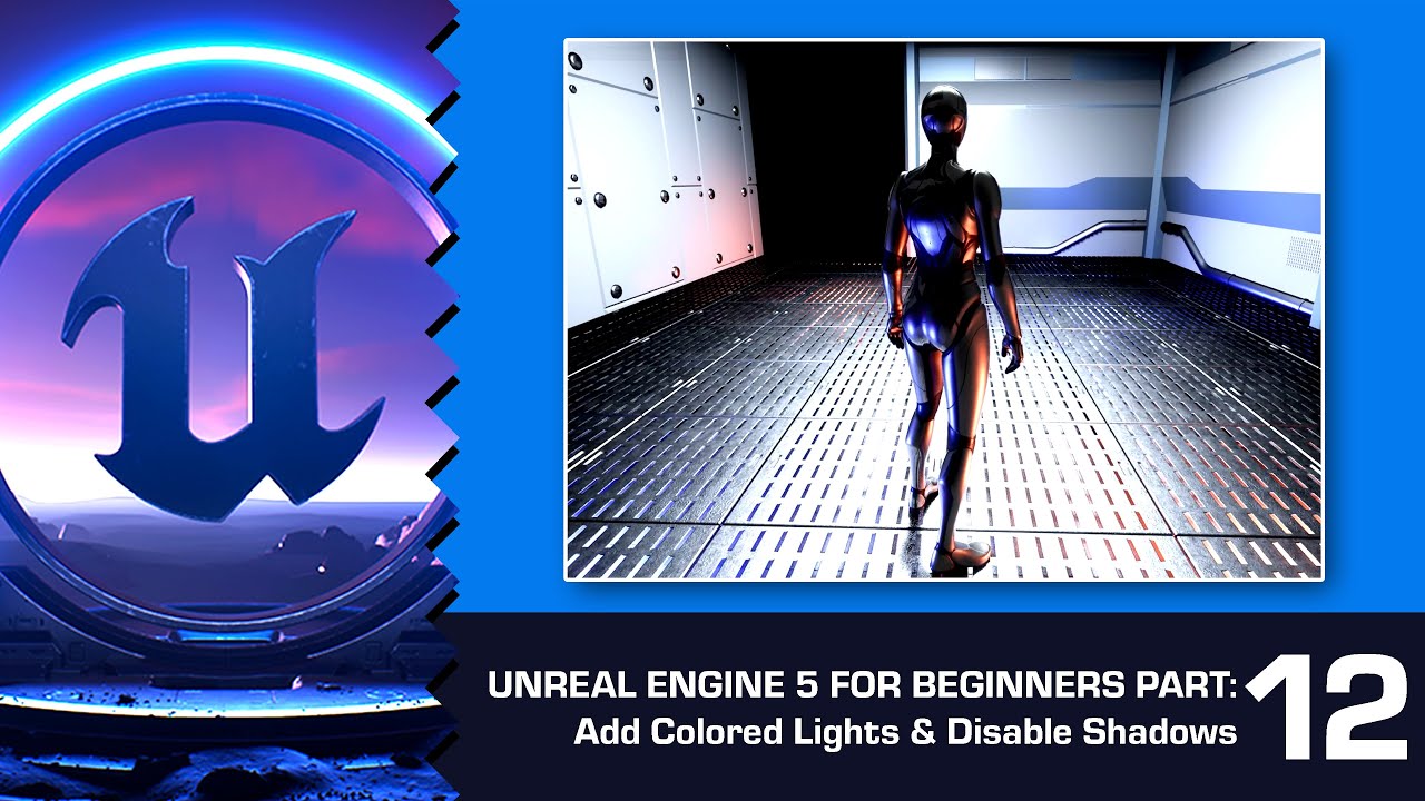 UE5 Lighting Tips: Using Point Lights & Disabling Shadows: Unreal Engine 5 for Beginners #12