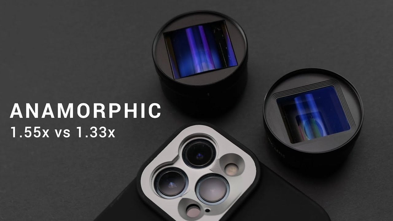 Сравнение анаморфотных объективов 1,55x и 1,33x — SANDMARC