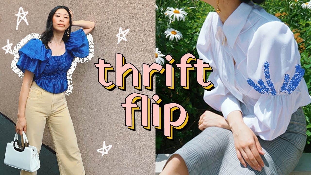 THRIFT FLIP: красивые плечи! (Спонсор Value Village) | WITHWENDY