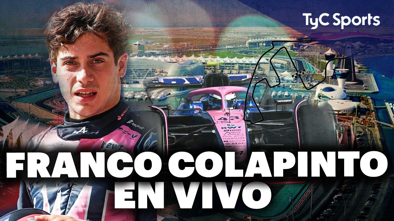 DEFINICIÓN de la FÓRMULA 1 + carrera COLAPINTO junto a CARBURANDO ⚙️ GP ABU DABI x TyC Sports STREAM