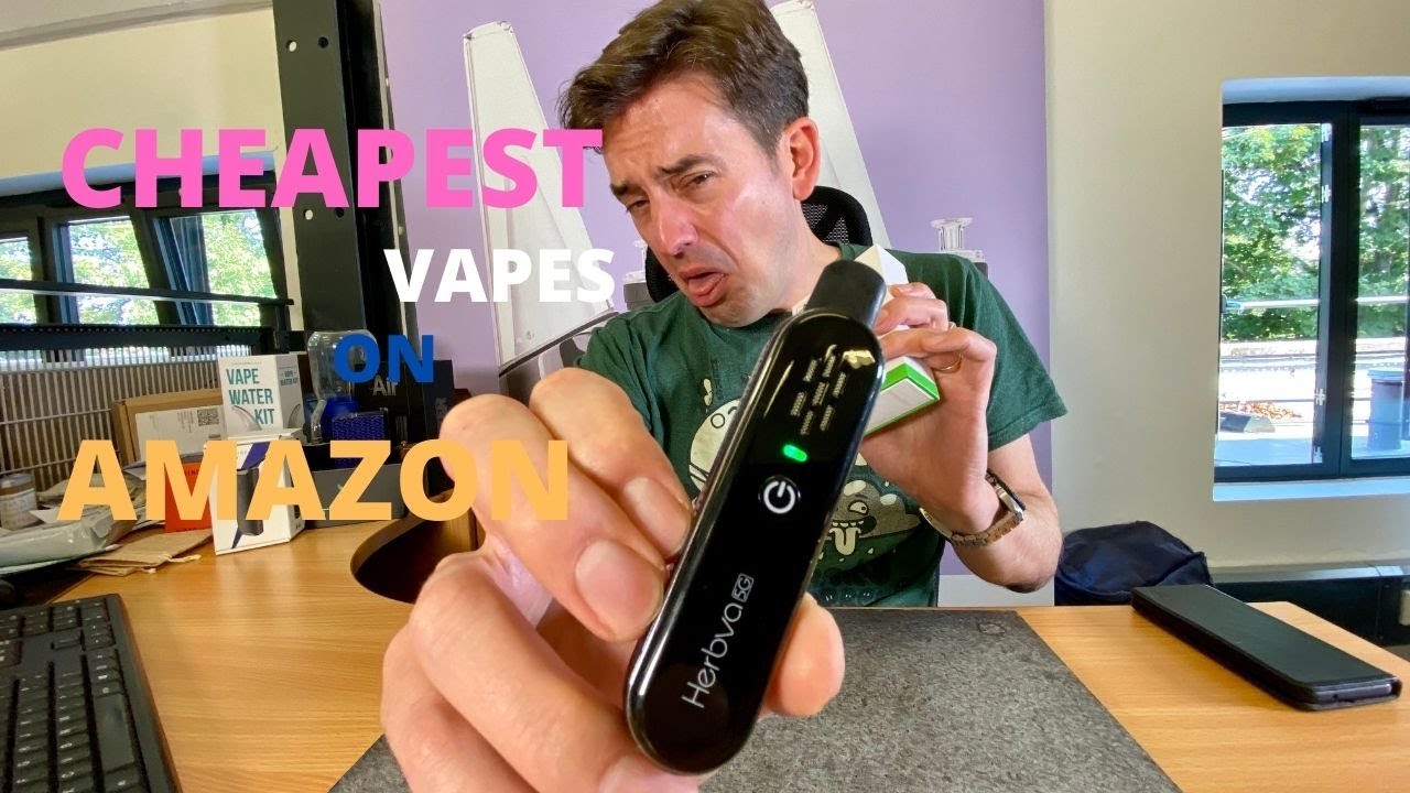 Reviewing The Cheapest Dry Herb Vapes Available On Amazon - Iristech Herbva 5G - Click n' Vape