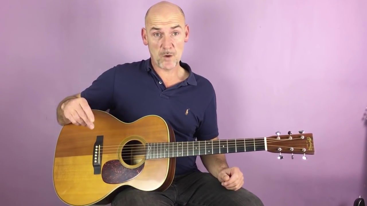 Buffalo Springfield - For what it's worth - Guitar lesson by Joe Murphy