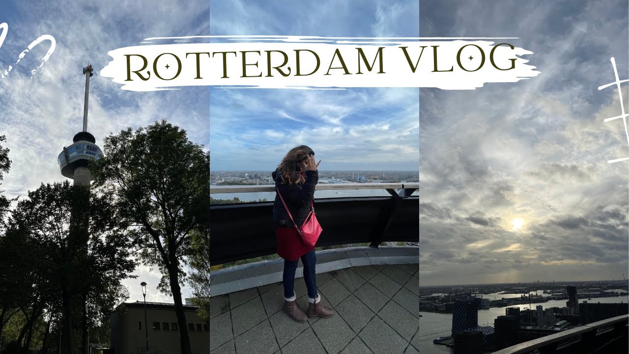 A day in Rotterdam, Netherlands