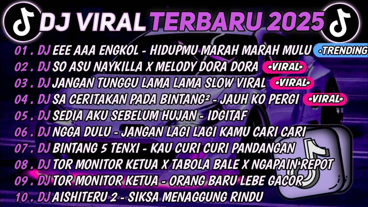 DJ TIKTOK TERBARU 2025🎵DJ EEEE AAA ENGKOL - HIDUPMU MARAH MARAH MULU 🎵DJ SO ASU X MELODY DORA DORA 