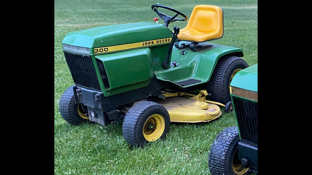 Getting a John Deere 300 running again!